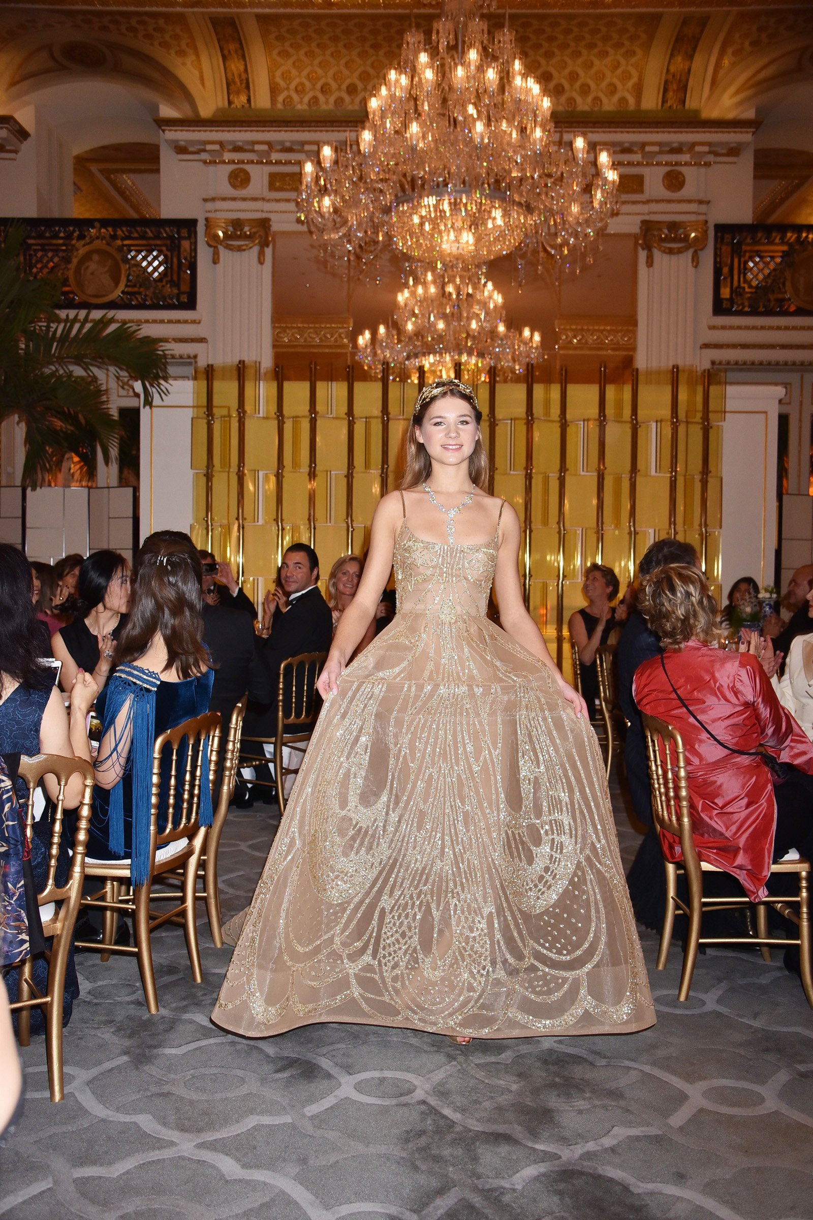 An evening of princesses The Haute Couture gowns worn at Le Bal des