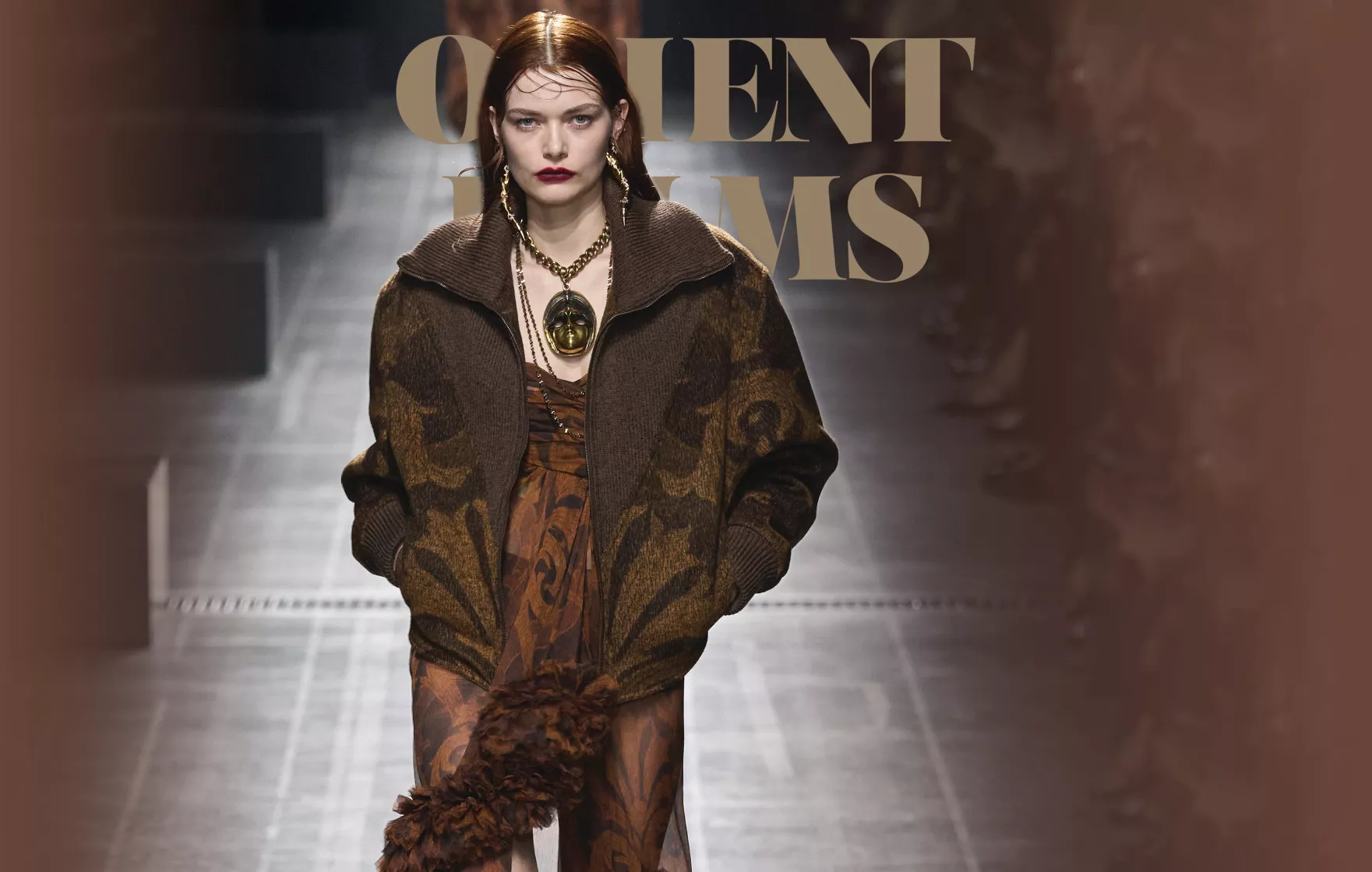 2024-2025AW/ETRO/エトロ リバーシブル ジャカード コート Etro Fall-winter 2024-2025 - Ready-to-Wear