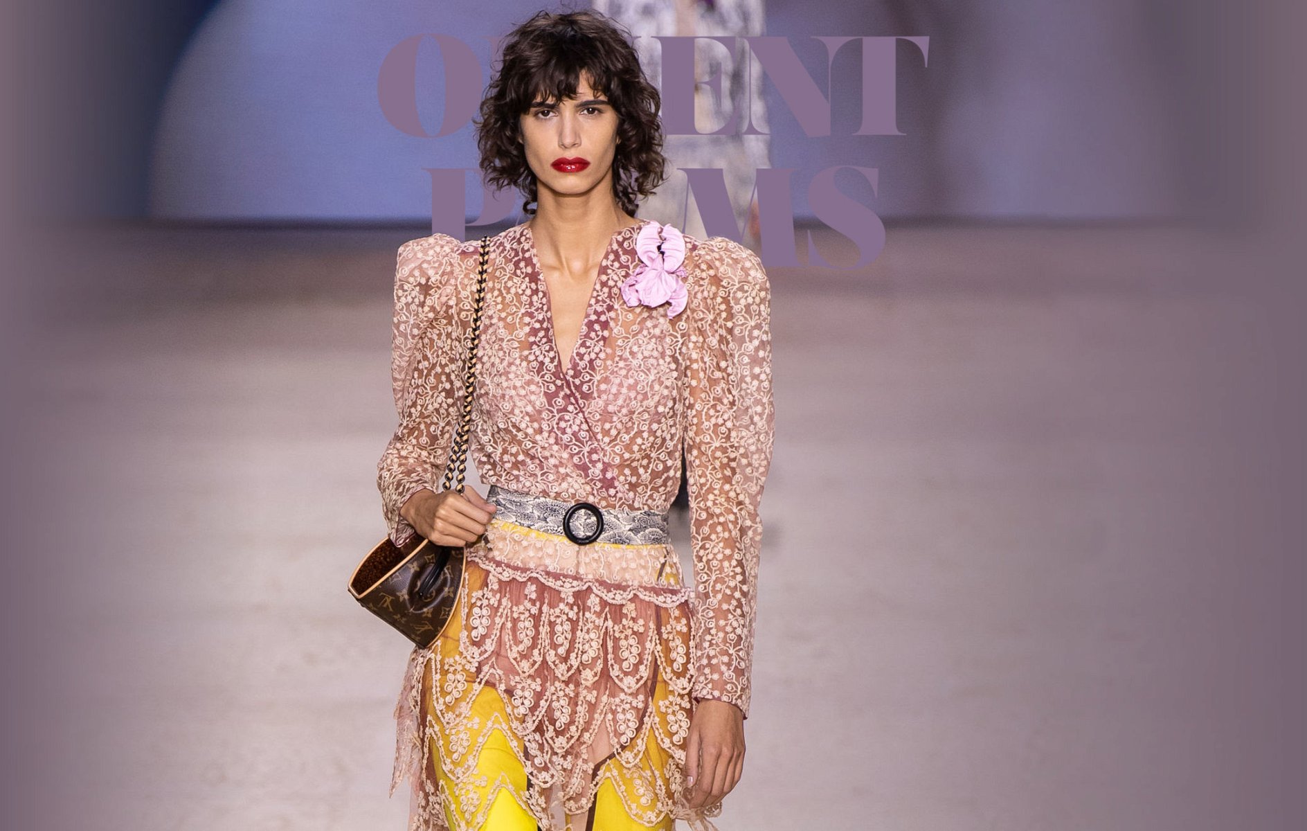 Georgina Rodriguez attend the Louis Vuitton Womenswear Spring/Summer  News Photo - Getty Images
